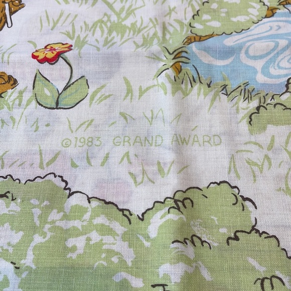 Vintage Critter Sitters pillow case, 1983, bears and monkeys - Picture 5 of 8